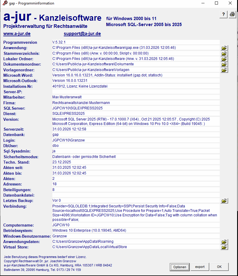 Programminformation